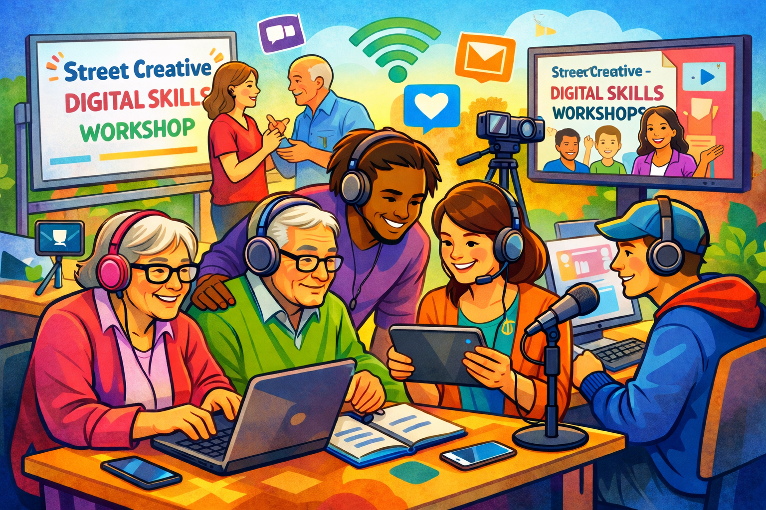 Community Digital Workshops in Torfaen